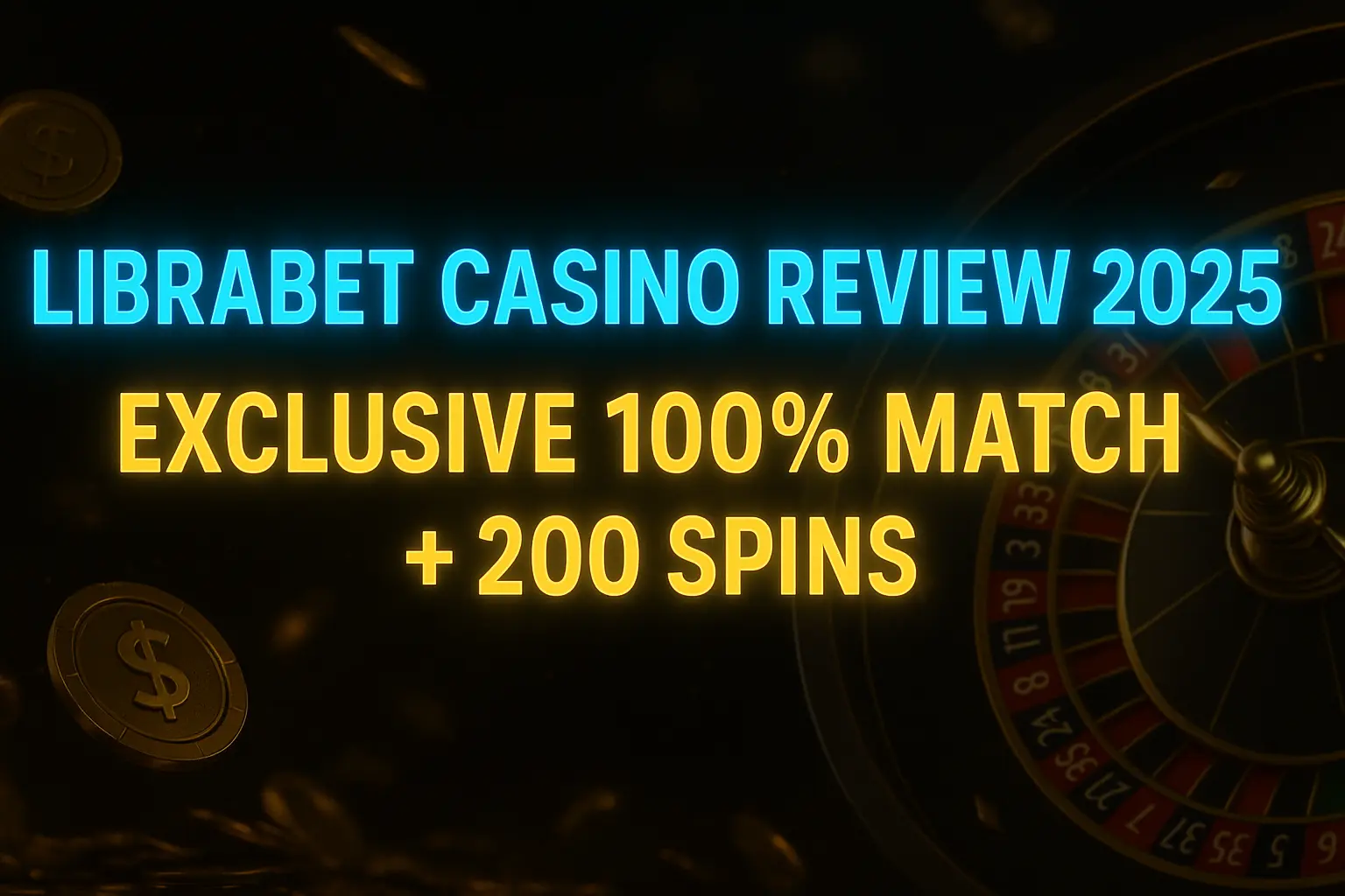 LibraBet Casino Review – 100% up to $500 + 200 Free Spins