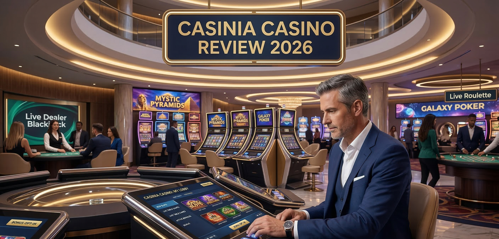 Casinia Casino Review 2026