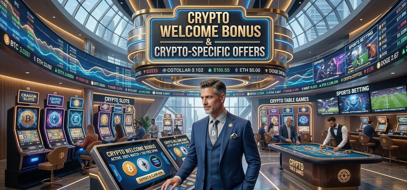 Crypto Welcome Bonus Offers