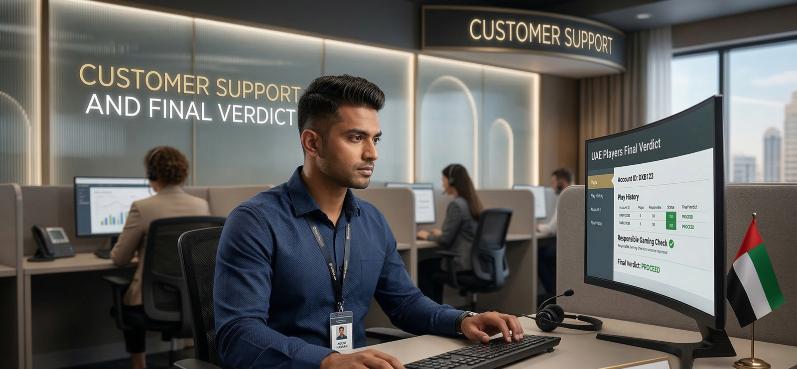 Customer Support Service Center