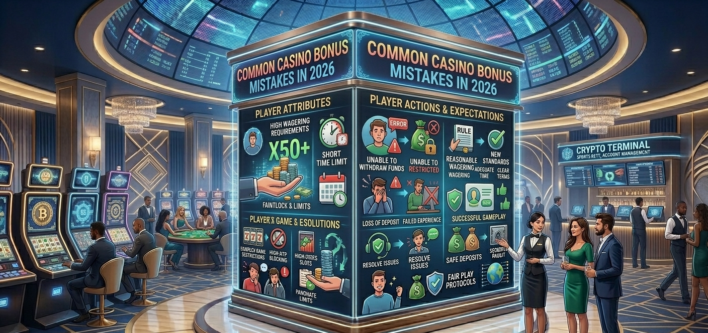 Common Casino Bonus Mistakes