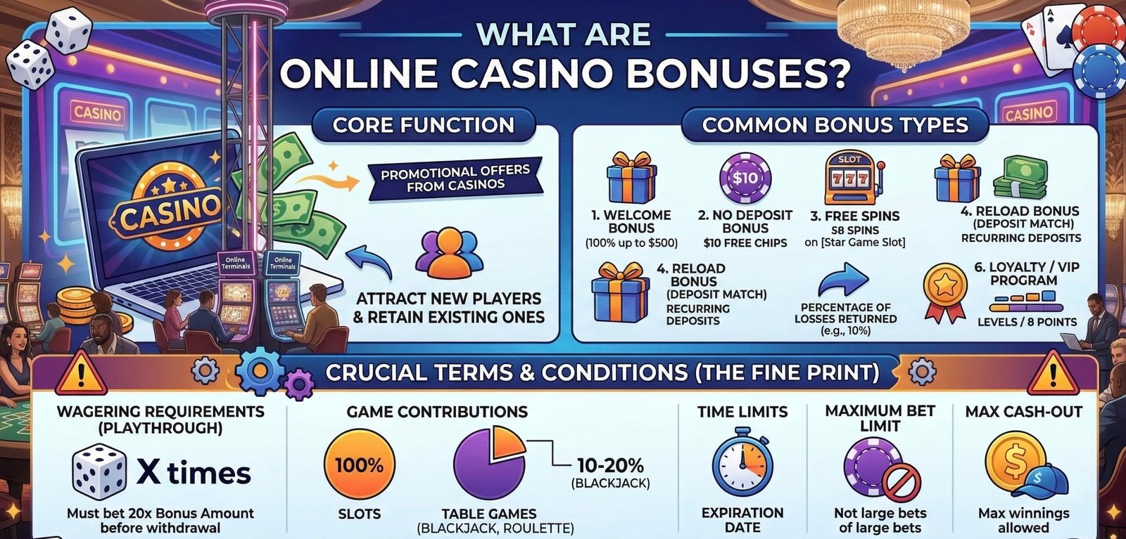 What are Casino Bonuses?