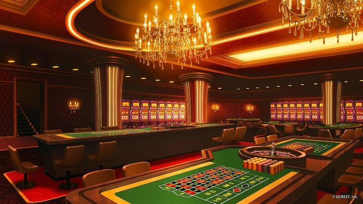 High stakes poker room